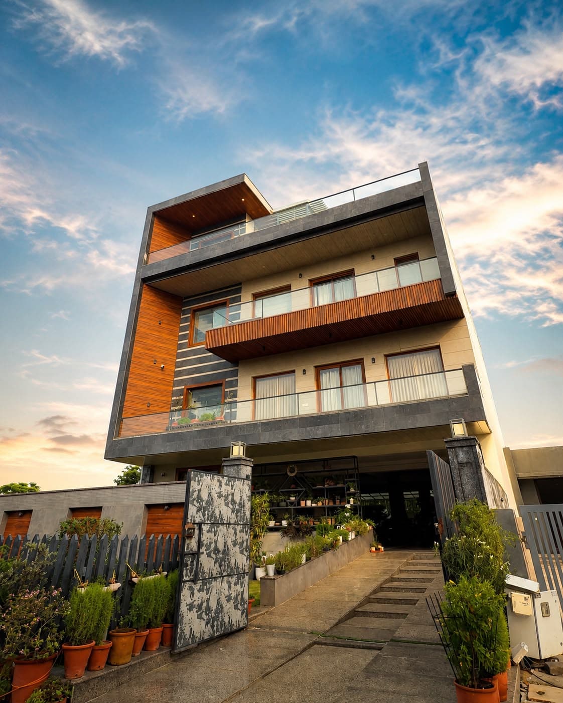 Duplex villa from Rupali Construction’s portfolio