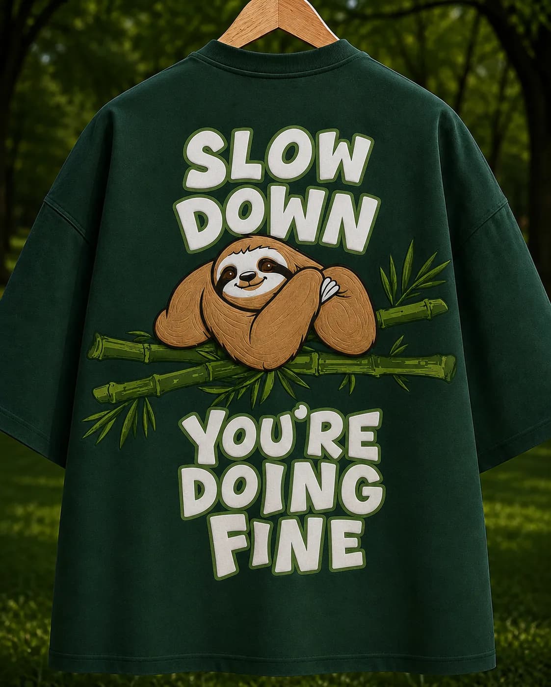 Slow Down graphic tee from Slugsera